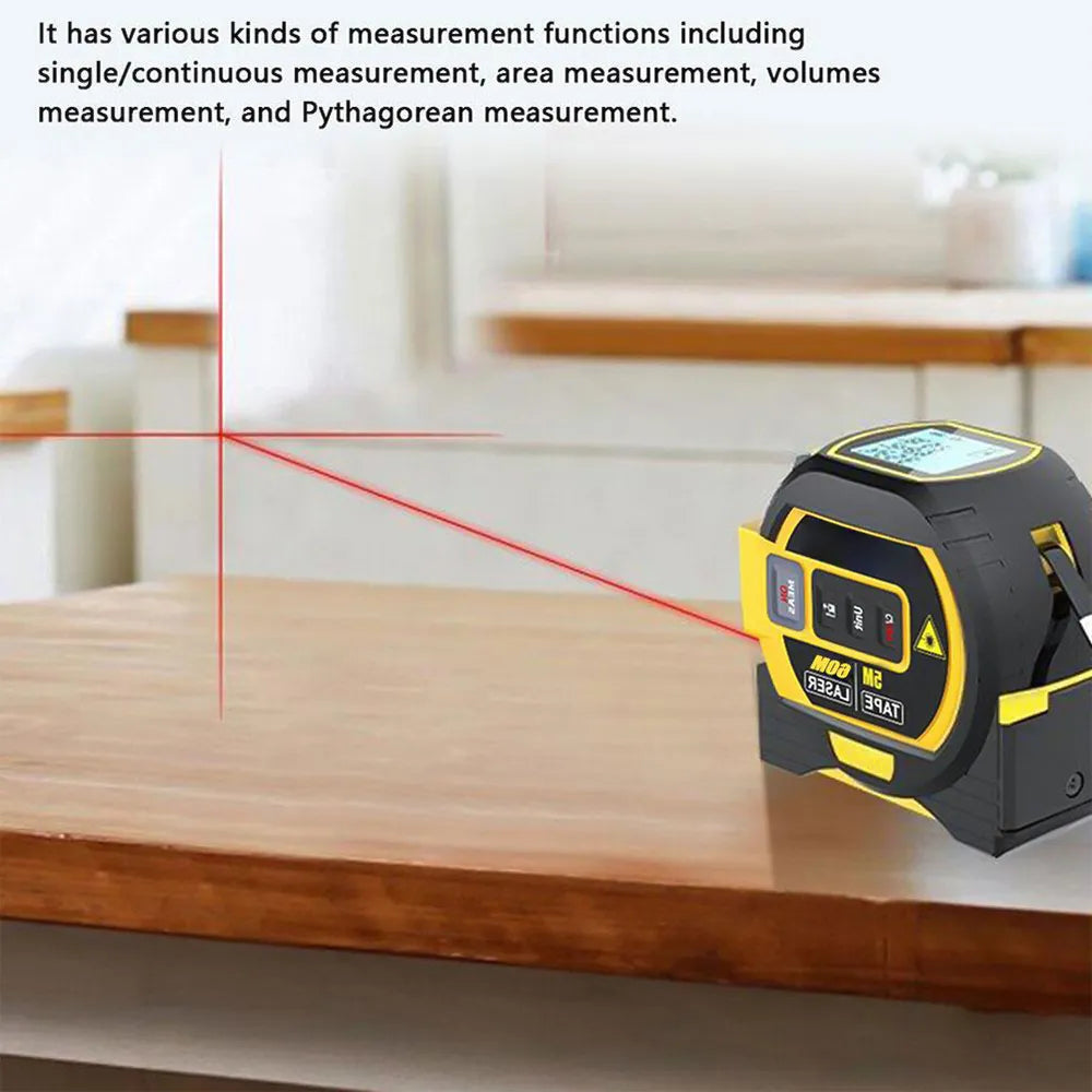 3-in-1 Laser Tape Measure